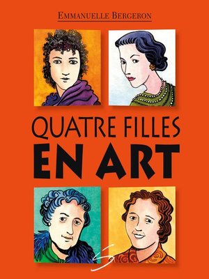 cover image of Quatre filles en art